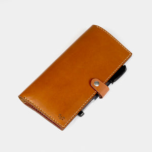 PASSPORT COVER - COGNAC