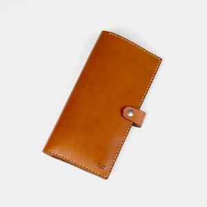 PASSPORT COVER - COGNAC