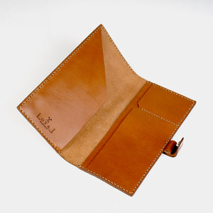 PASSPORT COVER - COGNAC