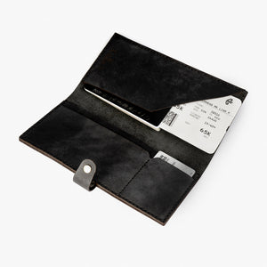 PASSPORT COVER - BLACK