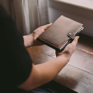 JOURNAL COVER SET - VINTAGE BROWN