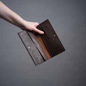 THE ALONGSIDER WALLET VINTAGE BROWN