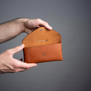 EVERYTHING POUCH - COGNAC